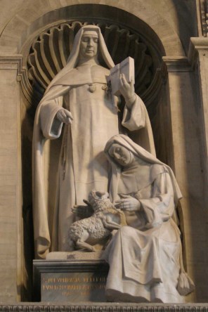 성녀 마리아 에우프라시아 펠레티에_by Giovanni Nicolini_in the Basilica of St Peter.jpg